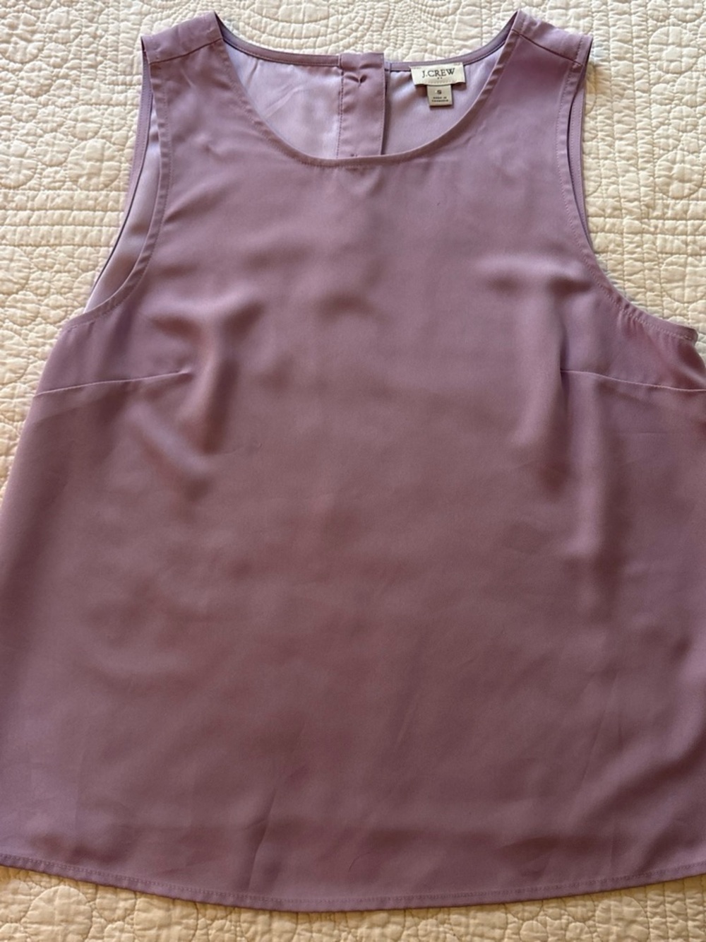 J. Crew Lavender Mauve Sleeveless Camisole